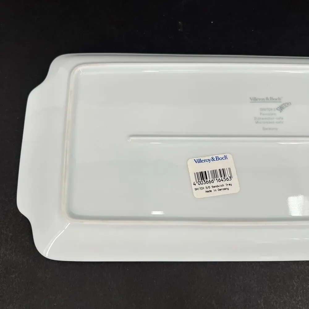Villeroy & Boch  Switch 3 Castell desert sandwich tray serving dish